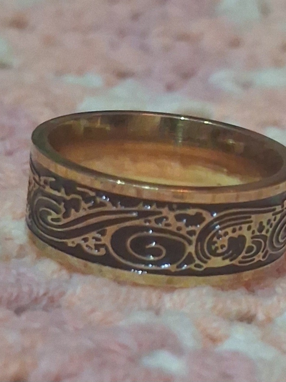 18K Celtic Spiral Ring